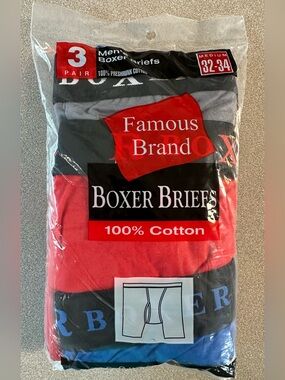 3 pack Boxer Briefs - NIP